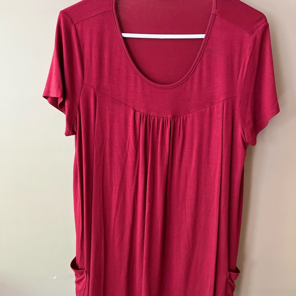 Red Medium Nursing tops- worn once